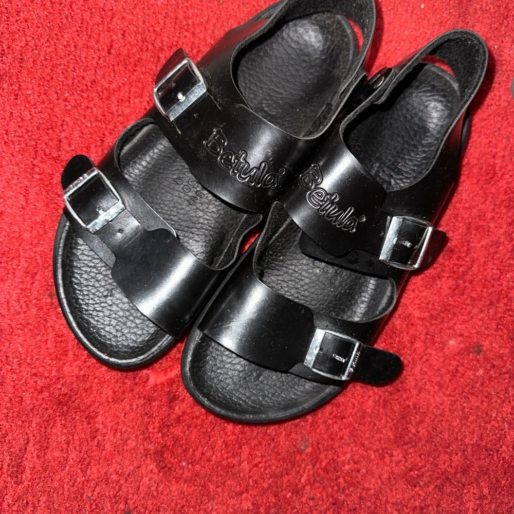 Black  Sandals